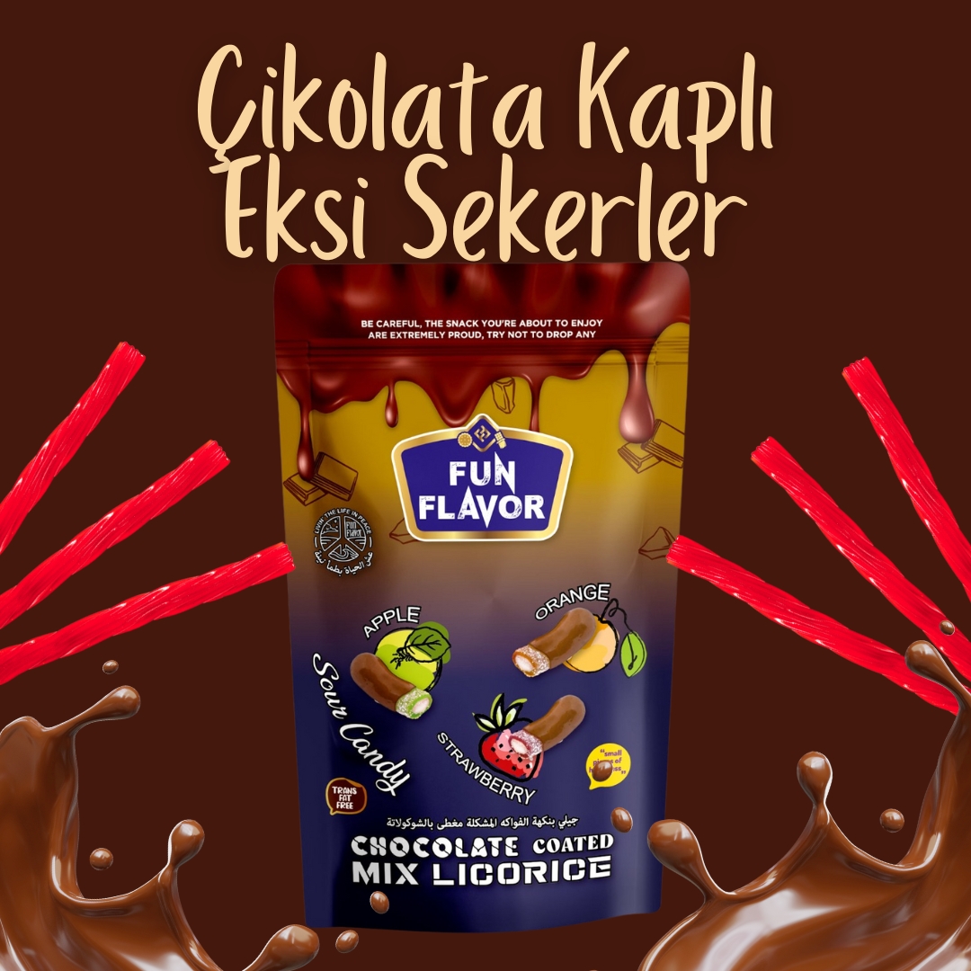 cikolata kapli eksi sekerler