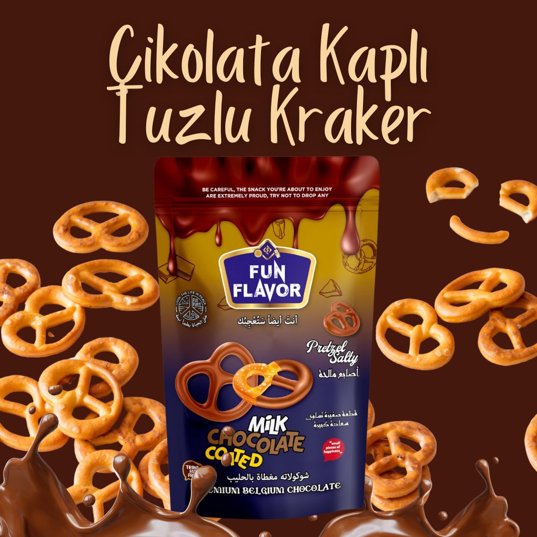 cikolata kapli tuzlu kraker